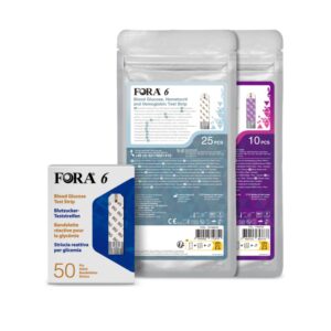 Pachet promo FORA 6 de masurare glicemie, hematocrit, hemoglobina si beta-cetone